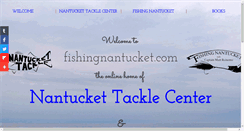 Desktop Screenshot of fishingnantucket.com